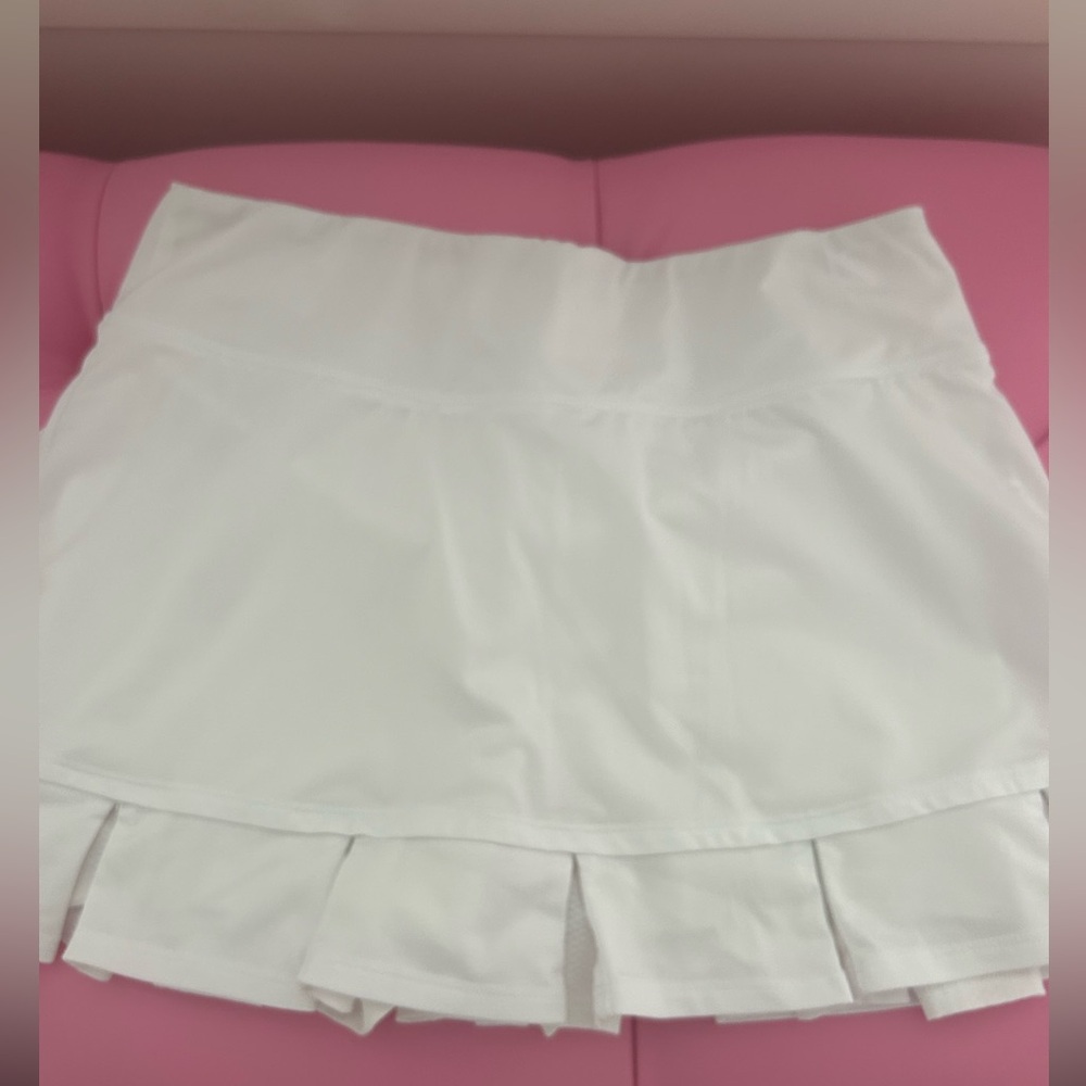 White Fila Tennis Skirt